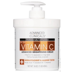 Advanced Clinicals Vitamin C Advanced Brightening Cream - 454g