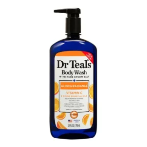 Dr Teal’s Glow and Radiance Body Wash with Vitamin C And Citrus Essential Oils 710ml