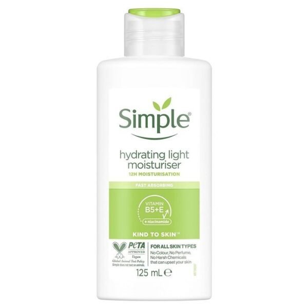SIMPLE HYDRATING LIGHT MOISTURIZER 125ML