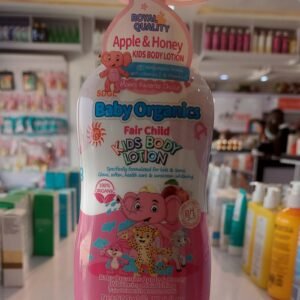 BABY ORGANICS Apple & Honey Whitening Nourishing Fair Child Kids Body Lotion Milk 500ml