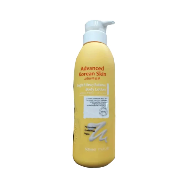 ADVANCED KOREAN SKIN BRIGHT $ DEWY RADIANCE BODY LOTION 500ML
