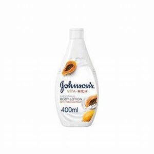 JOHNSON'S VITA-RICH Smoothing Body Lotion with Papaya Extract 400ml