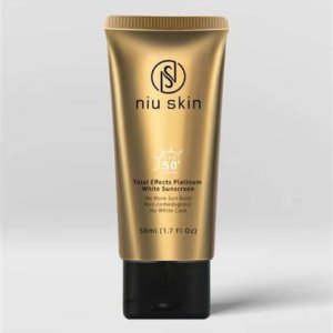 NIU SKIN -Total Effects Platinum White Sunscreen SPF 50+ PA+++ 50ml