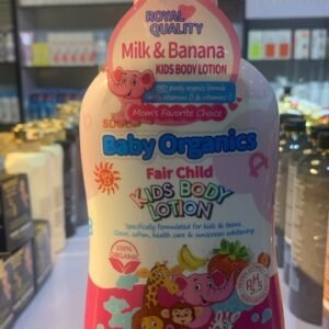 BABY ORGANICS Milk & Banana Whitening Nourishing Fair Child Kids Body Lotion Milk 500ml