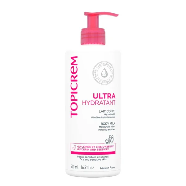 TOPICREM ULTRA-MOISTURIZING BODY MILK 500ml