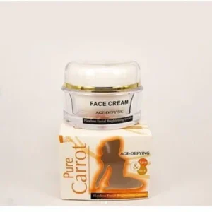 PURE CARROT AGE DEFYING FLAWLESS FACIAL BRIGHTENING CREAM