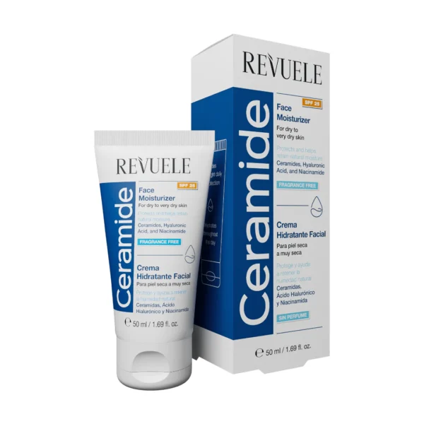 REVUELE CERAMIDE FACE MOISTURIZER WITH SPF25 50ml