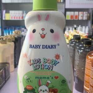 BABY DIARY Kids Body Lotion Apple & Pearl Moisturizing Super Glow 600ml