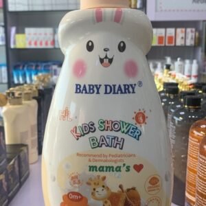 BABY DIARY Kids Shower Bath Goat Milk & Honey Smooth 1000ml