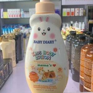 BABY DIARY Kids Body Lotion Goat Milk & Honey Smooth 600ml