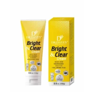 Dr.Davey Bright & Clear Cream Kojic Acid Niacinamide Aha Bha Hyaluronic – 100g