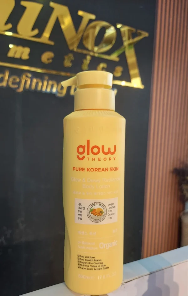 GLOW THEORY GLOW & DEWY RADIANCE BODY LOTION 500ml