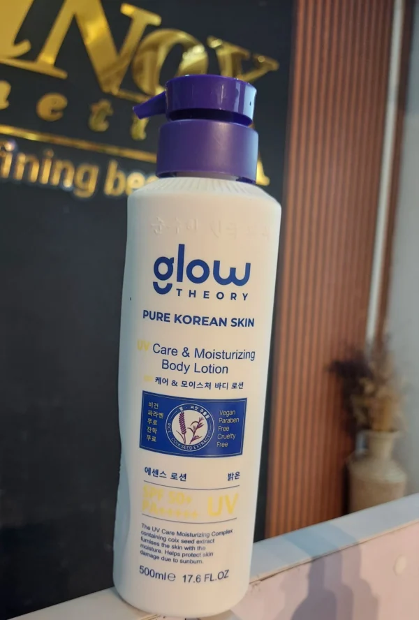 GLOW THEORY UV CARE & MOISTURIZING BODY LOTION 500ml