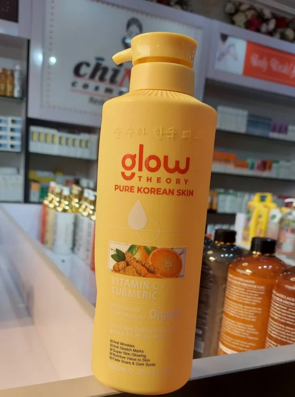 GLOW THEORY VITAMIN C + TURMERIC SHOWER GEL 1000ml