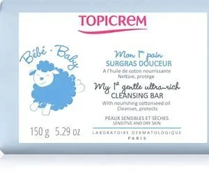 TOPICREM BABY CLEANSING BAR 150g